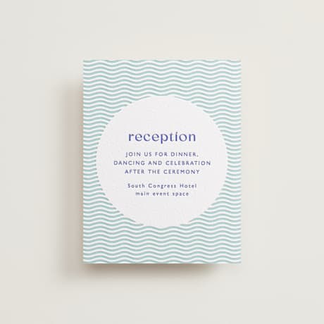 Letterpress Reception Cards