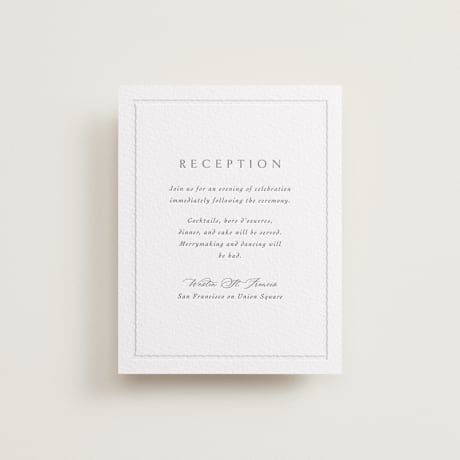 Reception Cards