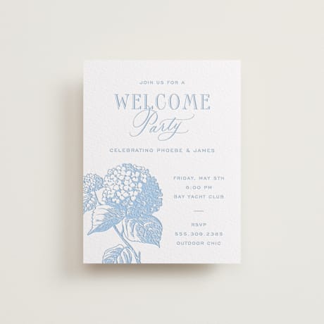 Letterpress Rehearsal Dinner Cards