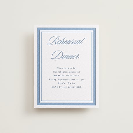 Rehearsal Dinner Cards