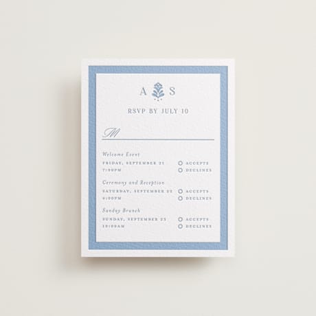 Multi-Event RSVP Cards