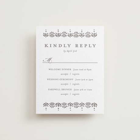 Multi-Event RSVP Cards