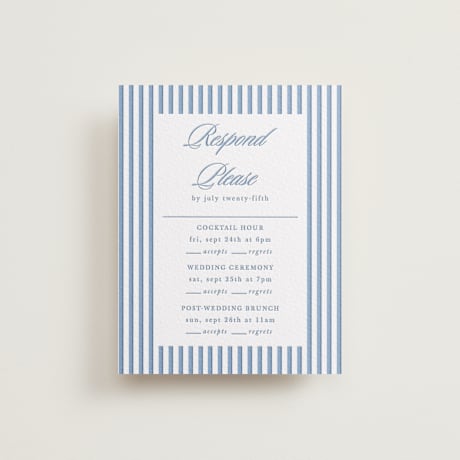 Multi-Event RSVP Cards