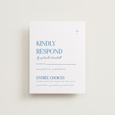 Letterpress RSVP Cards