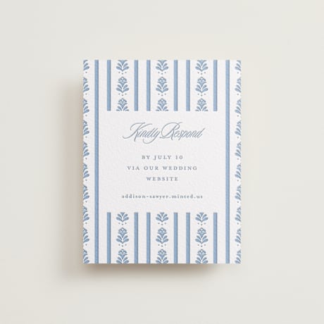 RSVP Online Enclosure Cards