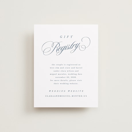 Bridal Shower Insert Cards