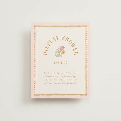Bridal Shower Insert Cards