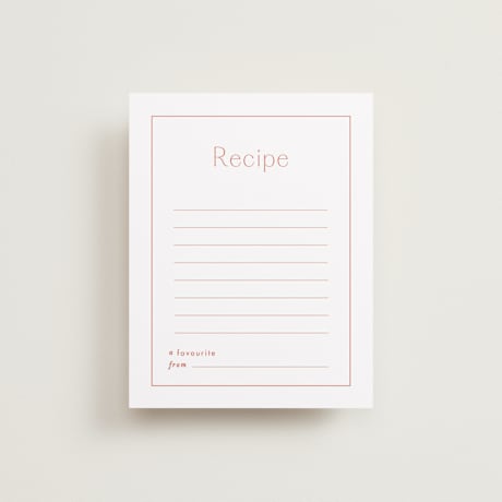 Bridal Shower Insert Cards