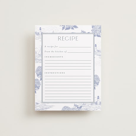Bridal Shower Insert Cards