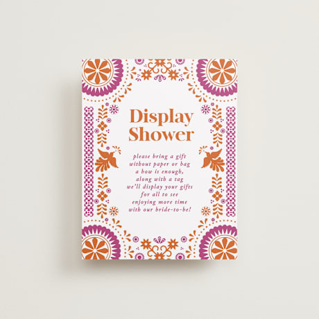 Bridal Shower Insert Cards
