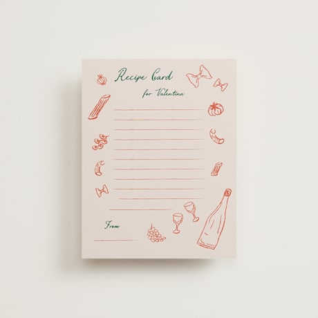 Bridal Shower Insert Cards