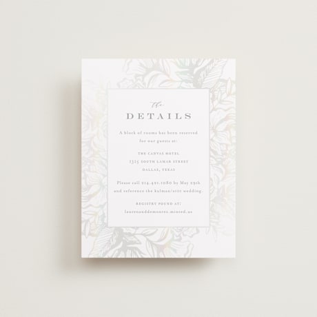 Gloss-Press Direction Cards