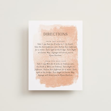 Direction Cards
