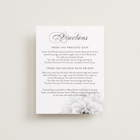 Direction Cards
