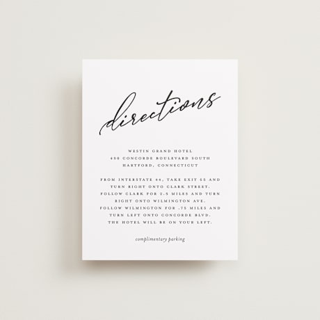Direction Cards