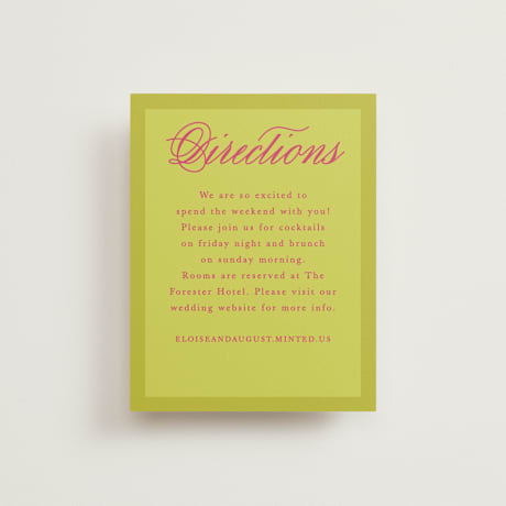 Direction Cards