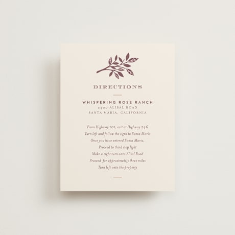 Direction Cards