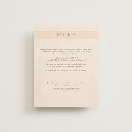 Direction Cards