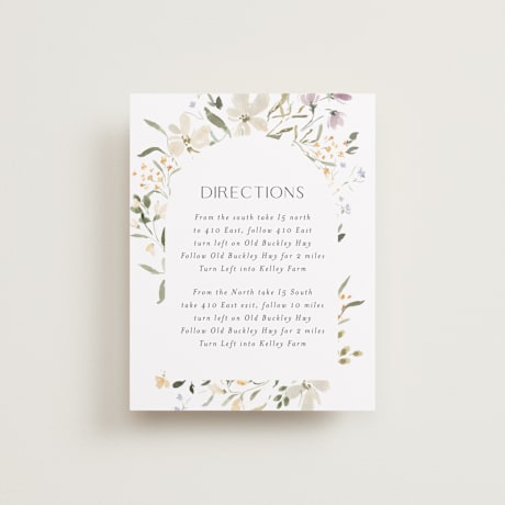 Direction Cards