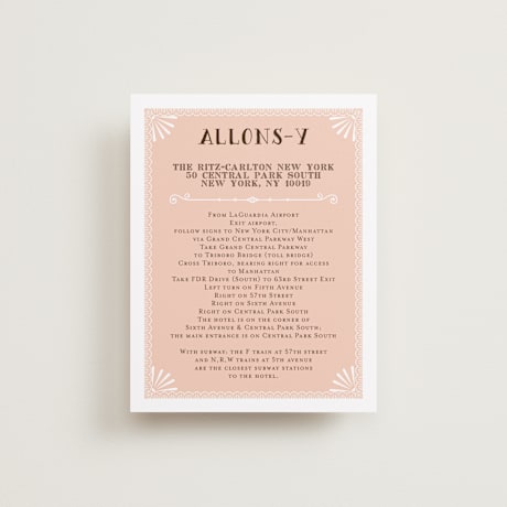 Direction Cards