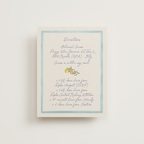 Direction Cards