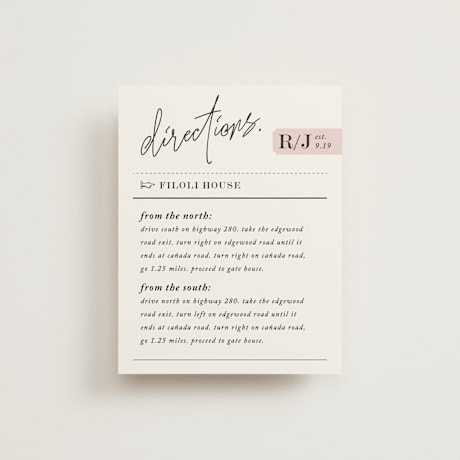 Direction Cards