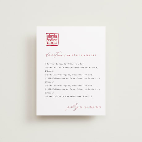 Direction Cards