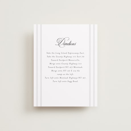 Direction Cards