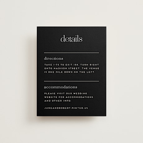 Direction Cards