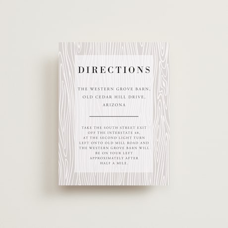 Direction Cards
