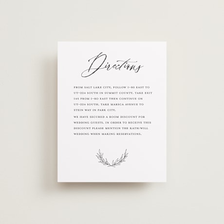 Direction Cards