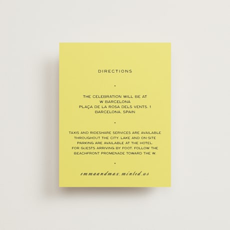 Direction Cards