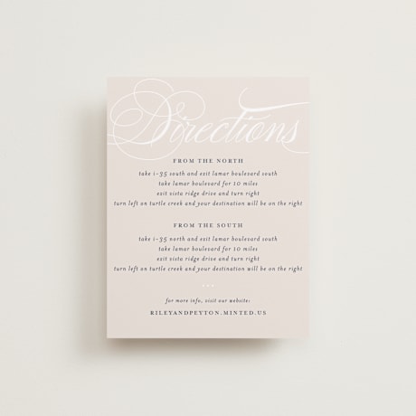 Direction Cards