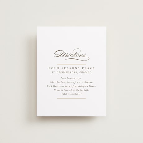 Direction Cards