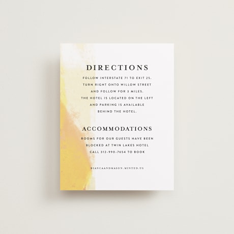 Direction Cards