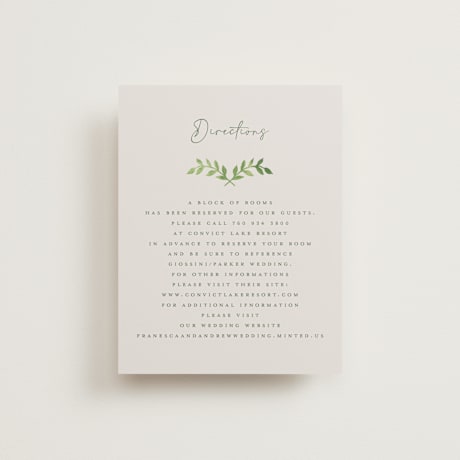 Direction Cards