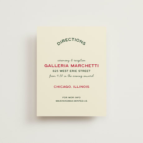Direction Cards
