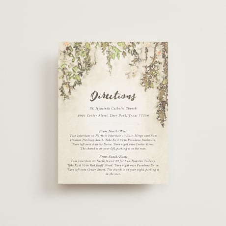 Direction Cards