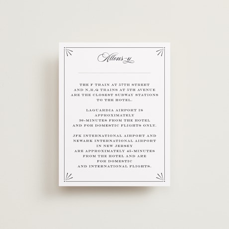 Direction Cards