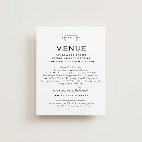 Direction Cards
