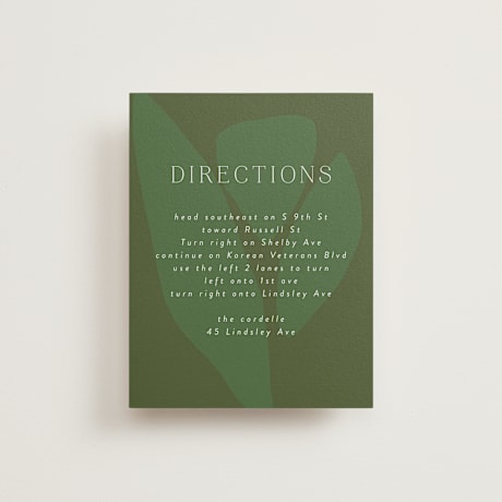 Direction Cards