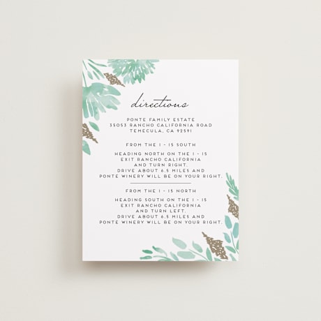 Direction Cards
