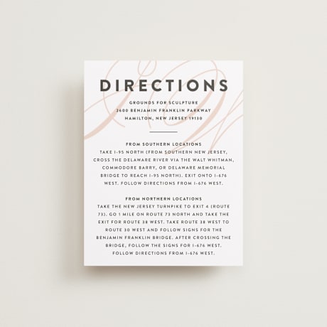 Direction Cards