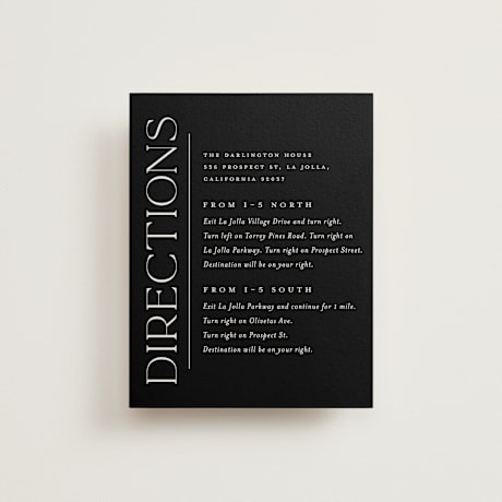 Direction Cards