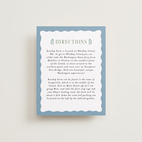 Direction Cards