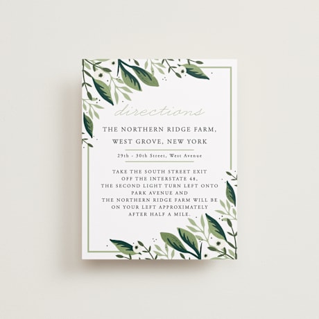 Direction Cards