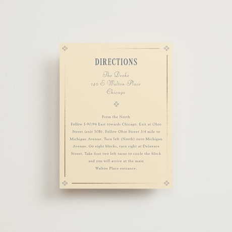 Direction Cards