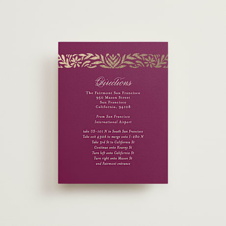 Direction Cards