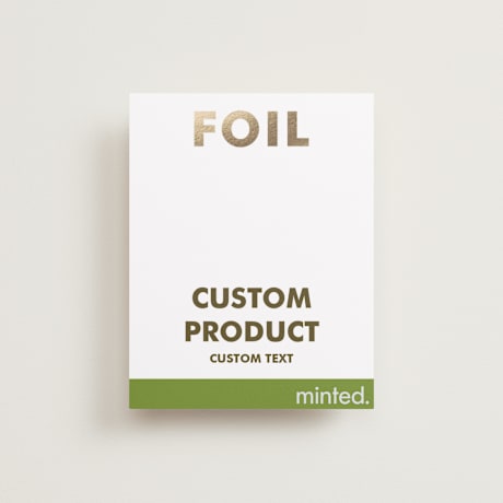 Foil-Pressed Direction Cards