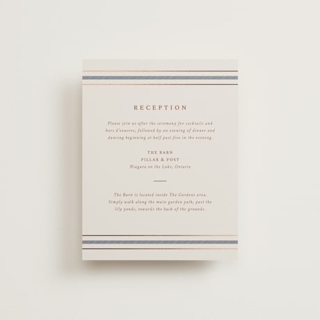 Foil-Pressed Reception Cards
